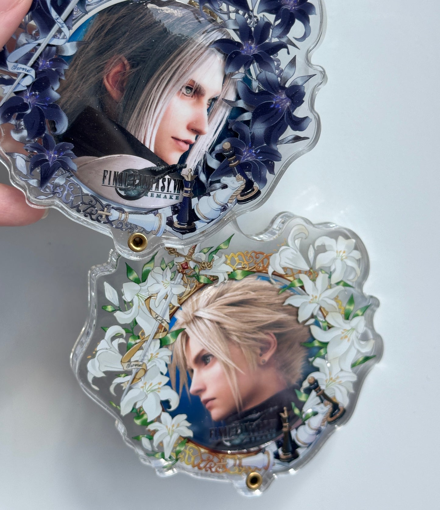 Badge- Cloud & Sephiroth -Final Fantasy VII