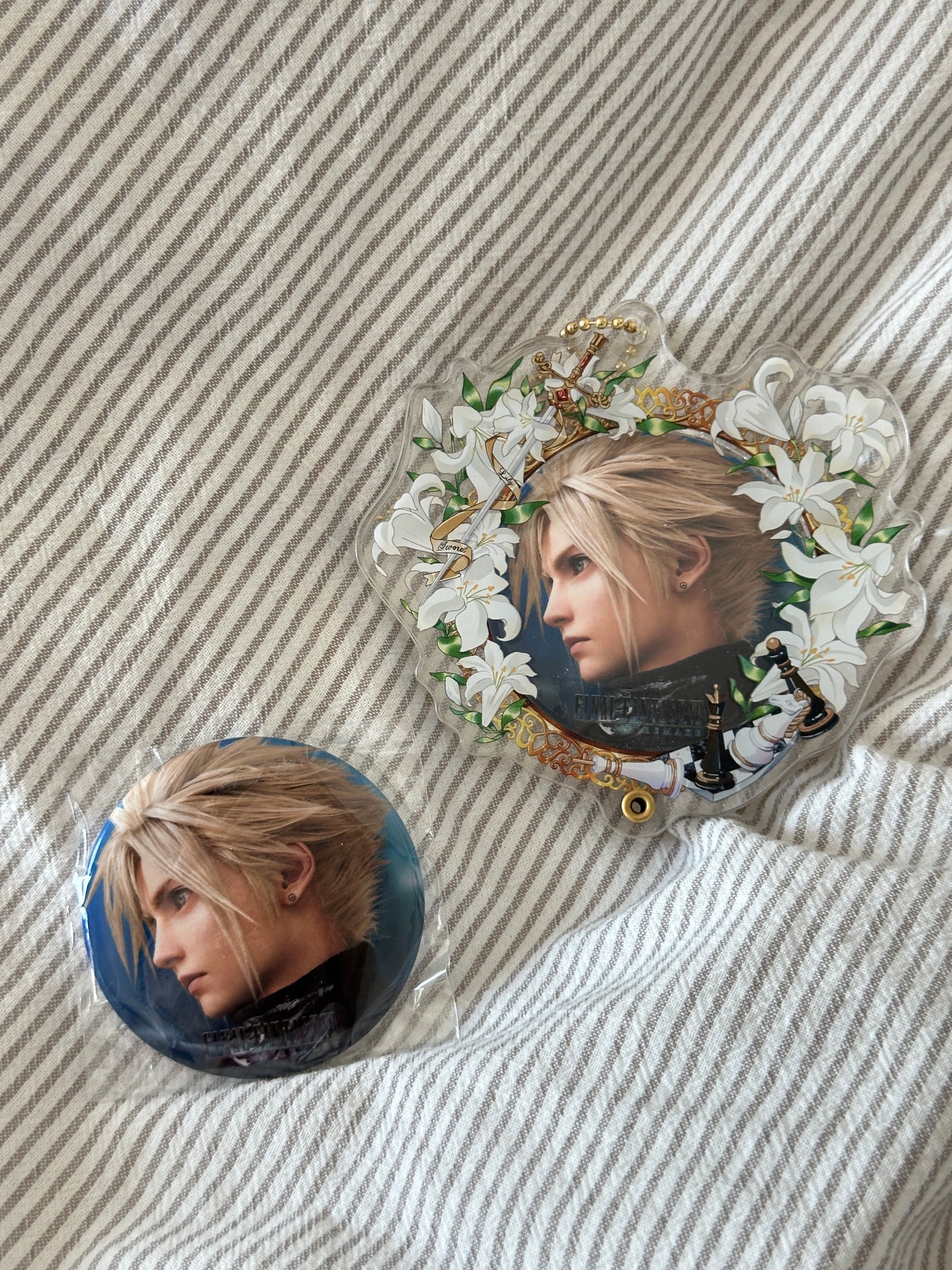 Badge- Cloud & Sephiroth -Final Fantasy VII