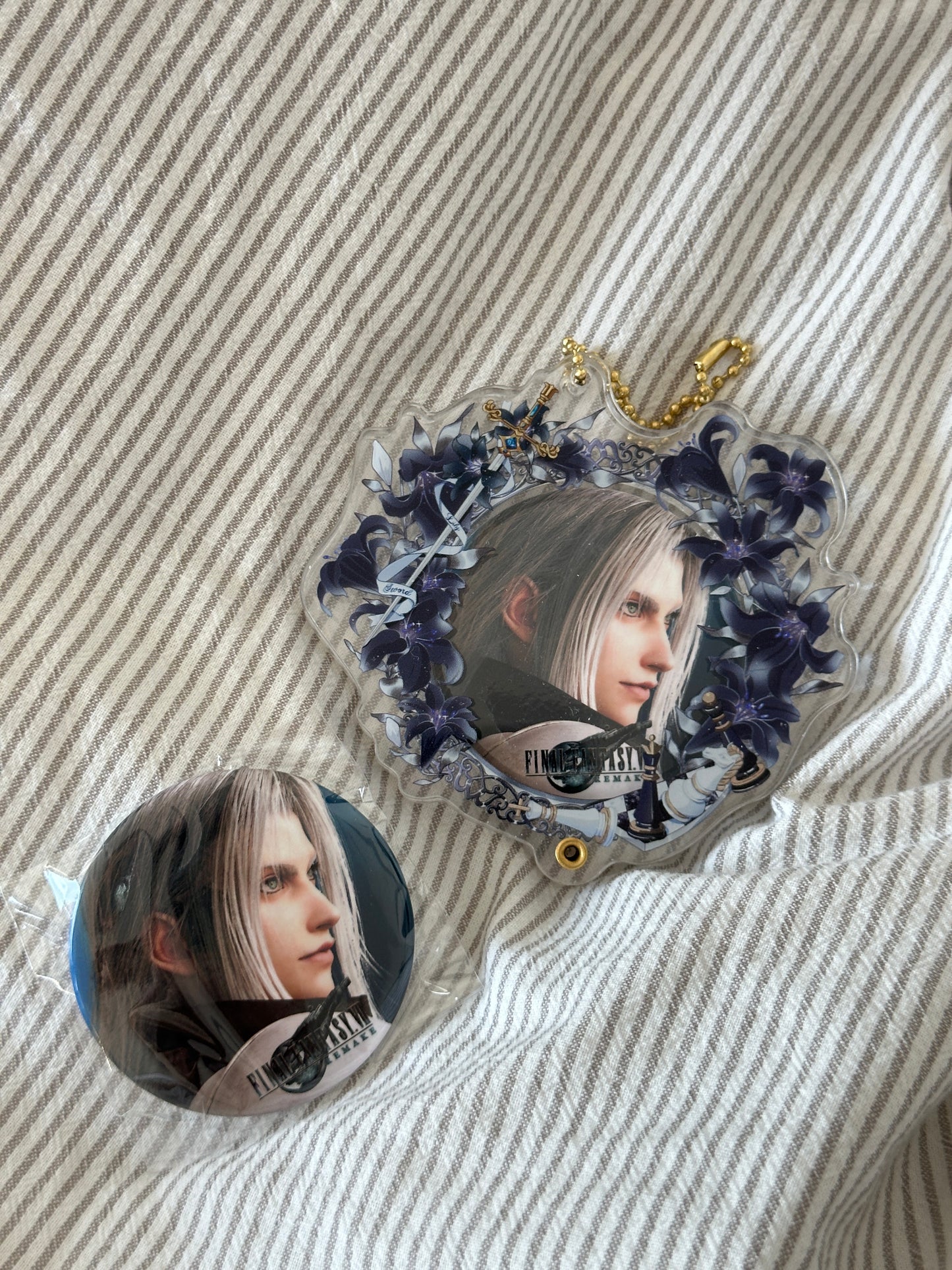 Badge- Cloud & Sephiroth -Final Fantasy VII